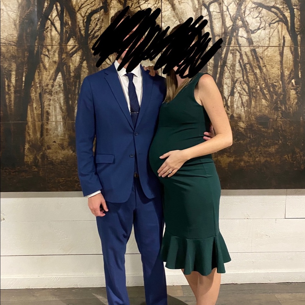 Fit and Flare Maternity Dress (M)